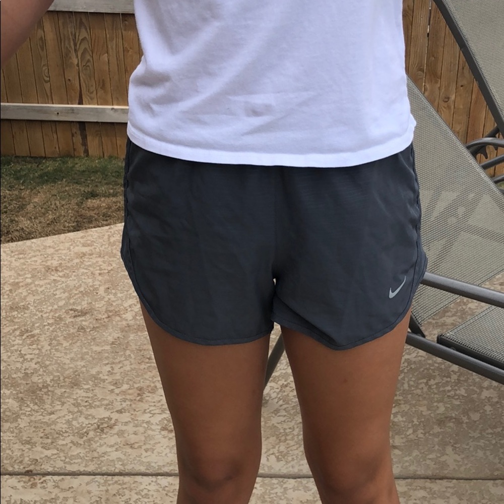 Grey Nike shorts